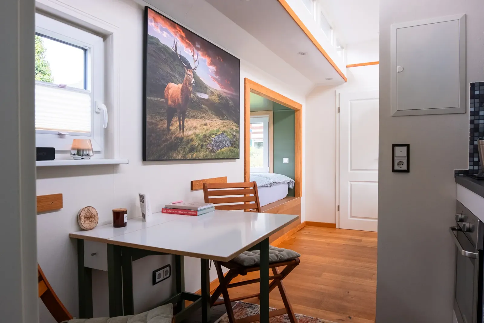 Tiny House — gemütliche Essecke